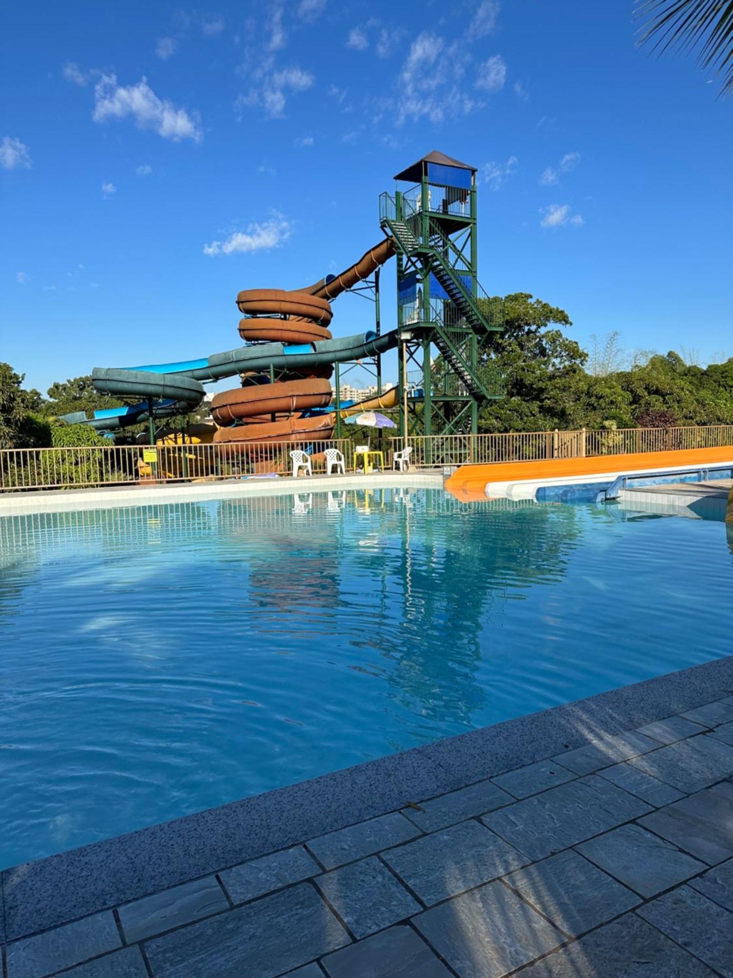 Piazza Di Roma Apartamento 915 Com Parque Aquatico Caldas Novas Dış mekan fotoğraf