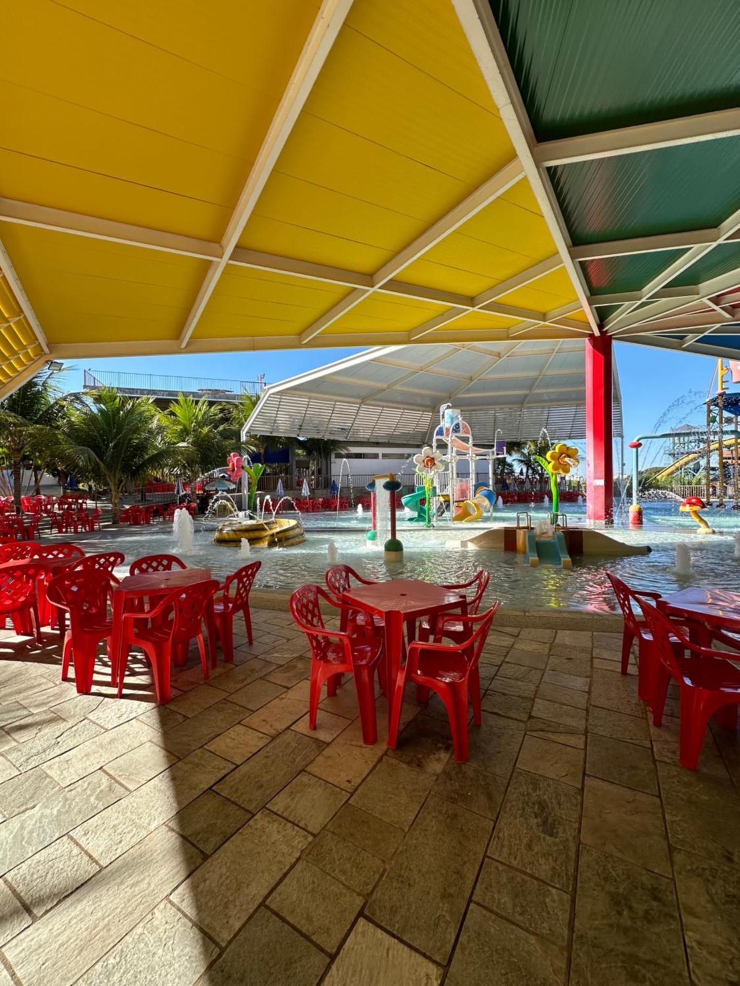 Piazza Di Roma Apartamento 915 Com Parque Aquatico Caldas Novas Dış mekan fotoğraf