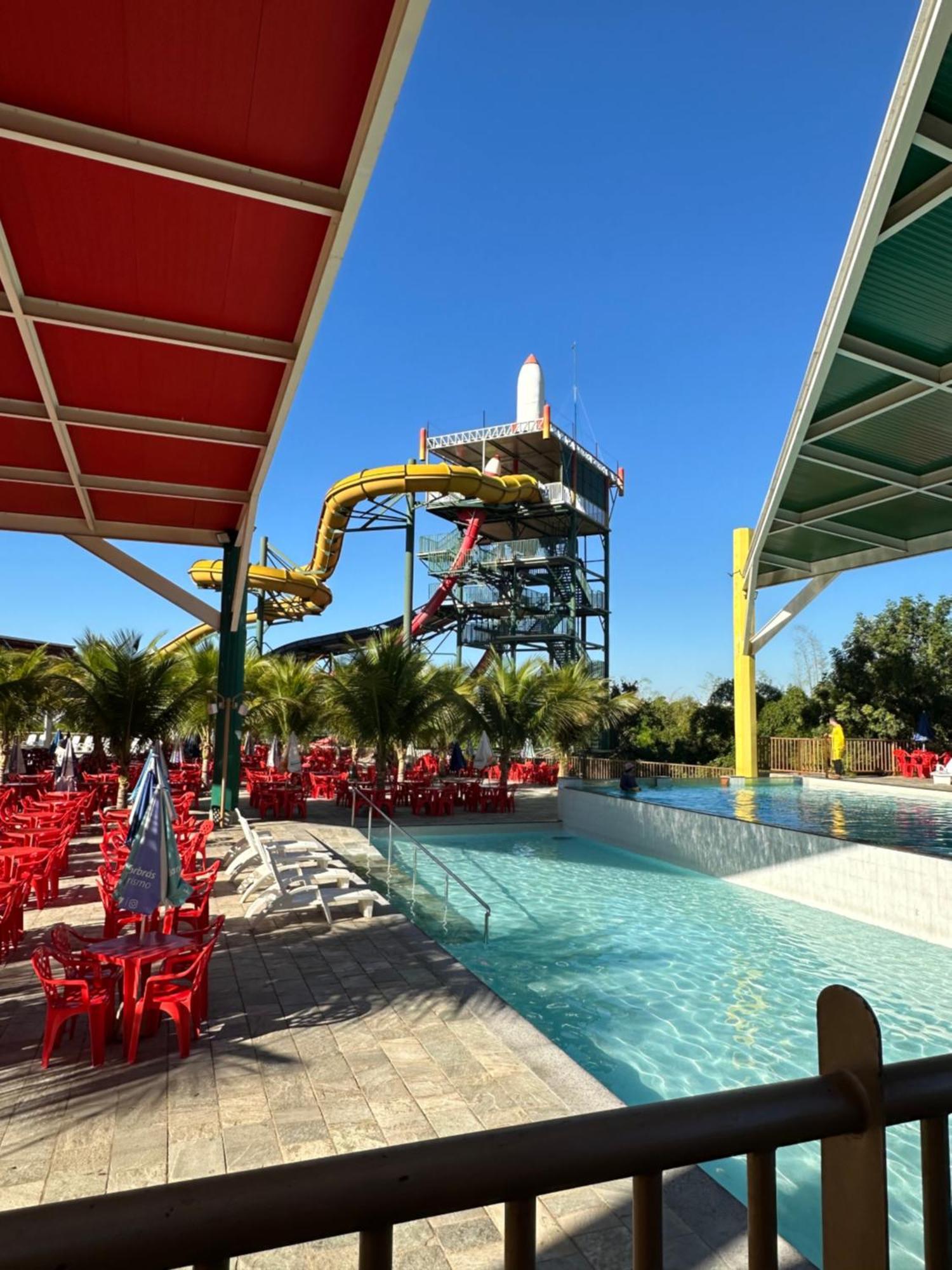 Piazza Di Roma Apartamento 915 Com Parque Aquatico Caldas Novas Dış mekan fotoğraf