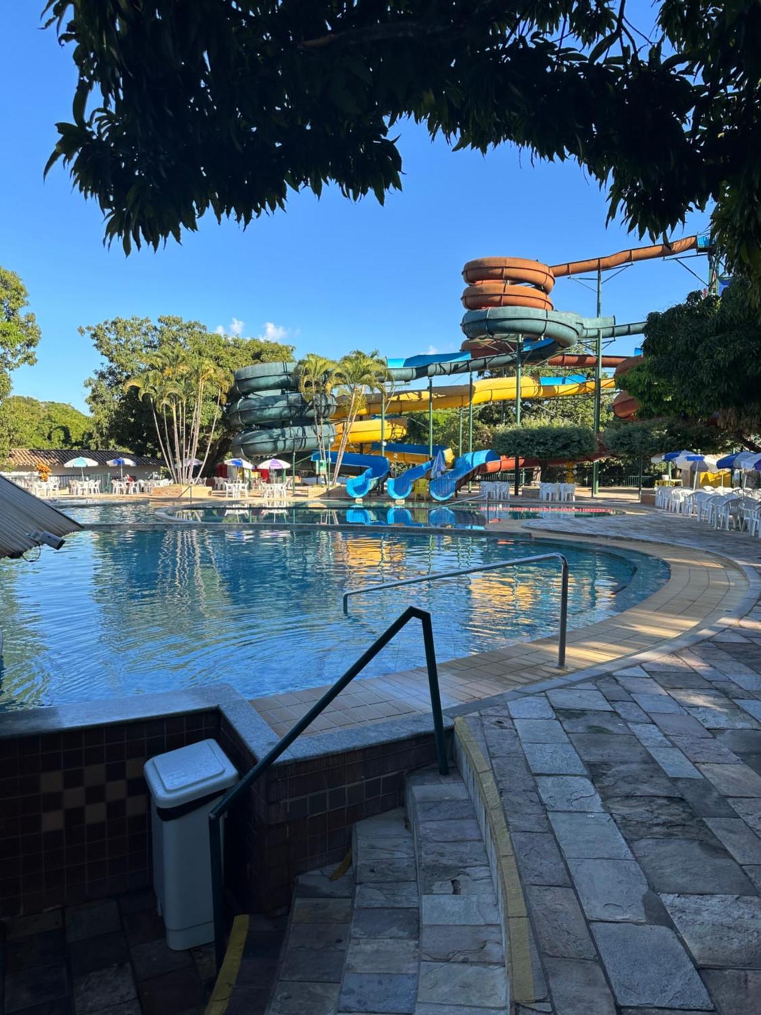 Piazza Di Roma Apartamento 915 Com Parque Aquatico Caldas Novas Dış mekan fotoğraf